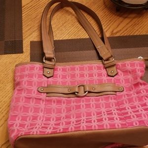 Pink almost new purse